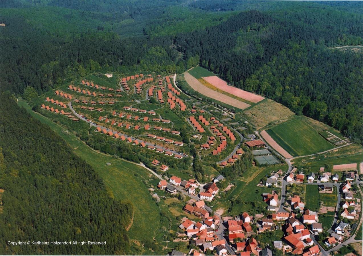 Vila Ferienhaus Mohnblume Ronshausen Exteriér fotografie